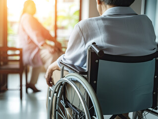 elderly care, nurse and hand,  elders old age patience