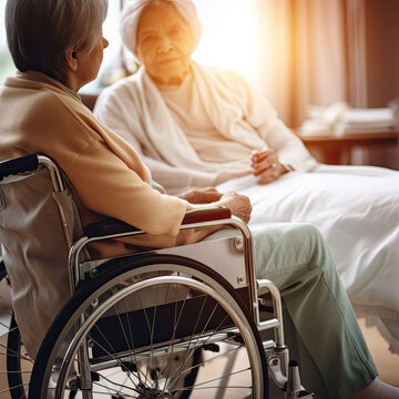 elderly care, nurse and hand,  elders old age patience