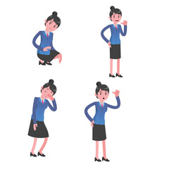 illustration of a teacher