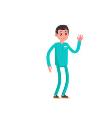 Health & Nurse Explainer Character