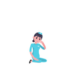 Health & Nurse Explainer Character