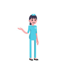 Health & Nurse Explainer Character