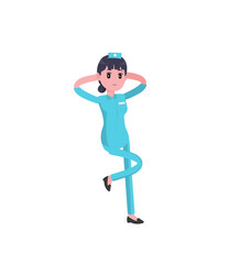 Health & Nurse Explainer Character