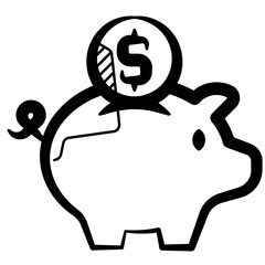 Piggy Bank Icon 