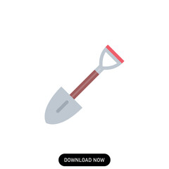 Shovel icon - Shovel icon vector