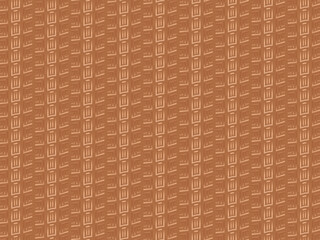 Creative model background with gradient brown stripes pattern. Luxury cover. Trendy vector for catalog, brochure template, magazine layout, beauty booklet, etc.