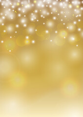 キラキラ背景タテ〜ゴールド03