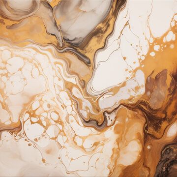 Abstraction background of marble ink texture