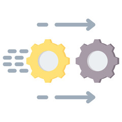 Transition Flat Icon