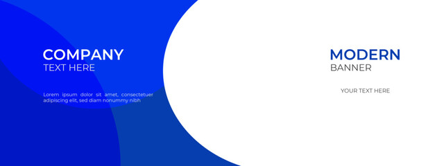 Abstract banner design web template Set, Horizontal header web banner. Modern Gradient Blue cover header background for website design, Social Media Cover ads banner, flyer, invitation card