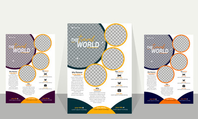 Travel Enjoin Flyer design 