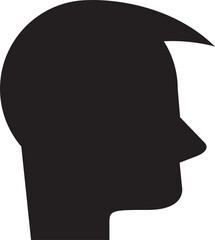 Human Face Side View Avatar

