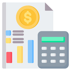 Accounting Flat Icon