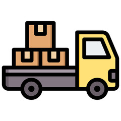 Logistics Outline Color Icon