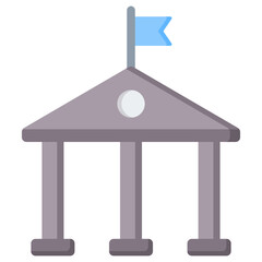 Government Flat Icon