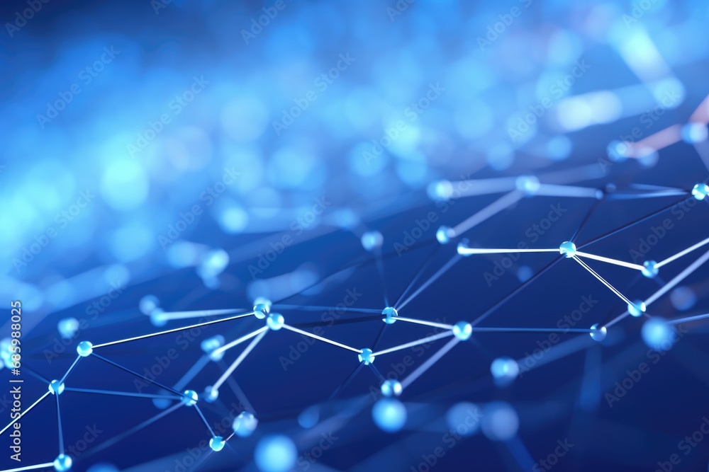  plexus lines and dots big data molecular concept background. technology background. holographic plex