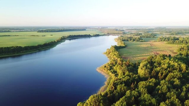 Lake Skrydlevo, Shapechinsky village council, Vitebsk district.