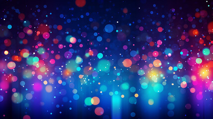 colorful lights sparks background