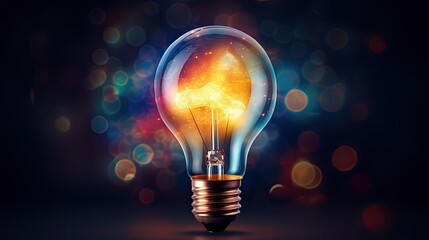 Illuminating Creativity Quick Tips and Bright Ideas. Generative AI - obrazy, fototapety, plakaty