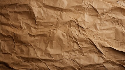 Textured Brown Kraft Paper. Generative AI