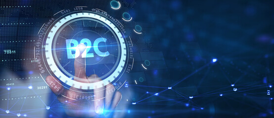 B2C Business to customer marketing strategy.