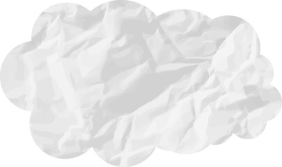 cloud paper art