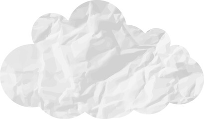 cloud paper art
