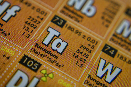 periodic table of element tantalum - Powered by Adobe