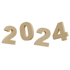 3D New Year 2024