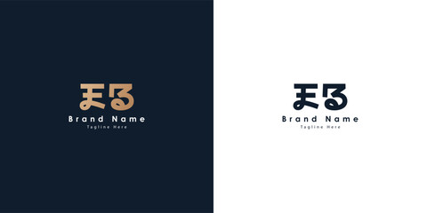 EB logo design in Chinese letters