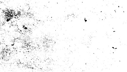 Obraz premium Destroyed crumbled plaster on aged painted brushed surface. Shabby exterior city putty. Rough grunge chipped edges of worn block. Old messy rustic peeling stone.