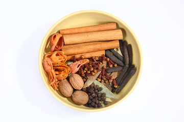 Top View Of Mix Garam Masala