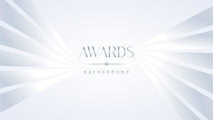 Luxury white award graphic background. Template luxury premium corporate abstract design. Template banner certificate. Modern design concept. Vector illustration.