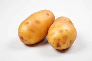Realistic Potato - High Contrast Studio Photography