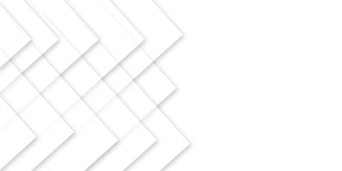 Fototapeta premium Abstract white and gray background with lines white background for your design. Abstract white square shape with futuristic background. White square vector background for cards, flyer, poster, banner,