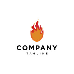 Fire logo icon vector template.eps