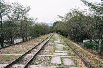 Remnants of the Meiji era remain! Historical railroad tracks in Kyoto 【Keage Incline】