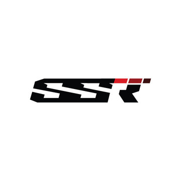 SSR sport logo icon vector template.eps