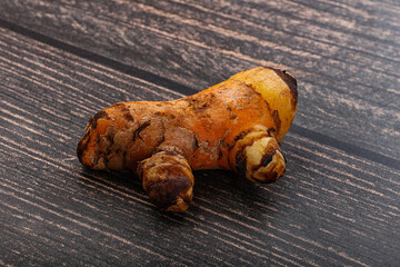 Fresh curcuma root for cooking
