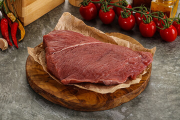 Raw beef meat shoulder for cooking