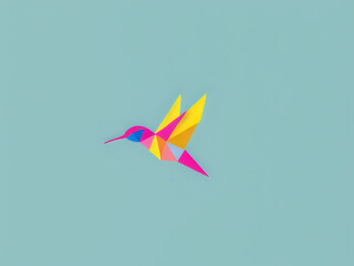 geometrischer Kolibri