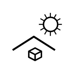 Packaging Icon outline Illustration