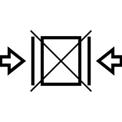 Packaging Icon outline Illustration