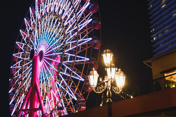 Scenery of a port town representing Kobe【Meriken Park】