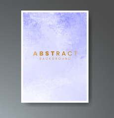 Cover template with watercolor background. Design for your cover, date, postcard, banner, logo.