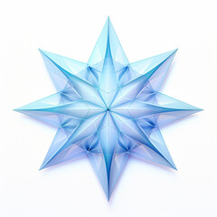 Obraz premium A star depicted in bold, vibrant colors. It exudes a sense of hope and cosmic wonder, radiating brilliance and enchantment, inviting imagination to explore the celestial realms.