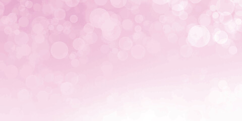 abstract pink background with bubbles