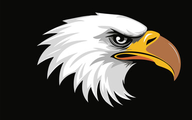 eagle head vector