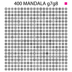various mandala collections - 400 set yoga pattern