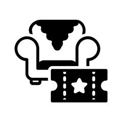 Solid black icon for Platinum